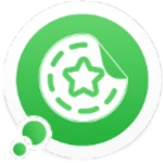 Logo of Sticker Creator android Application 